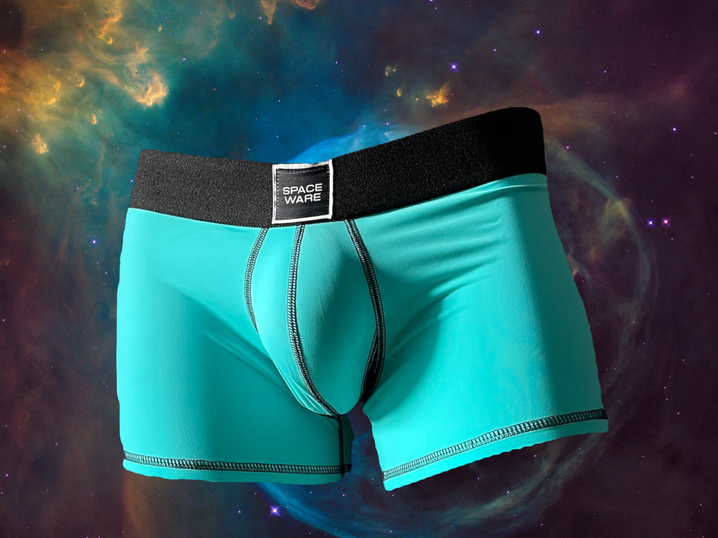 Nova Blue Space Trunk Underwear