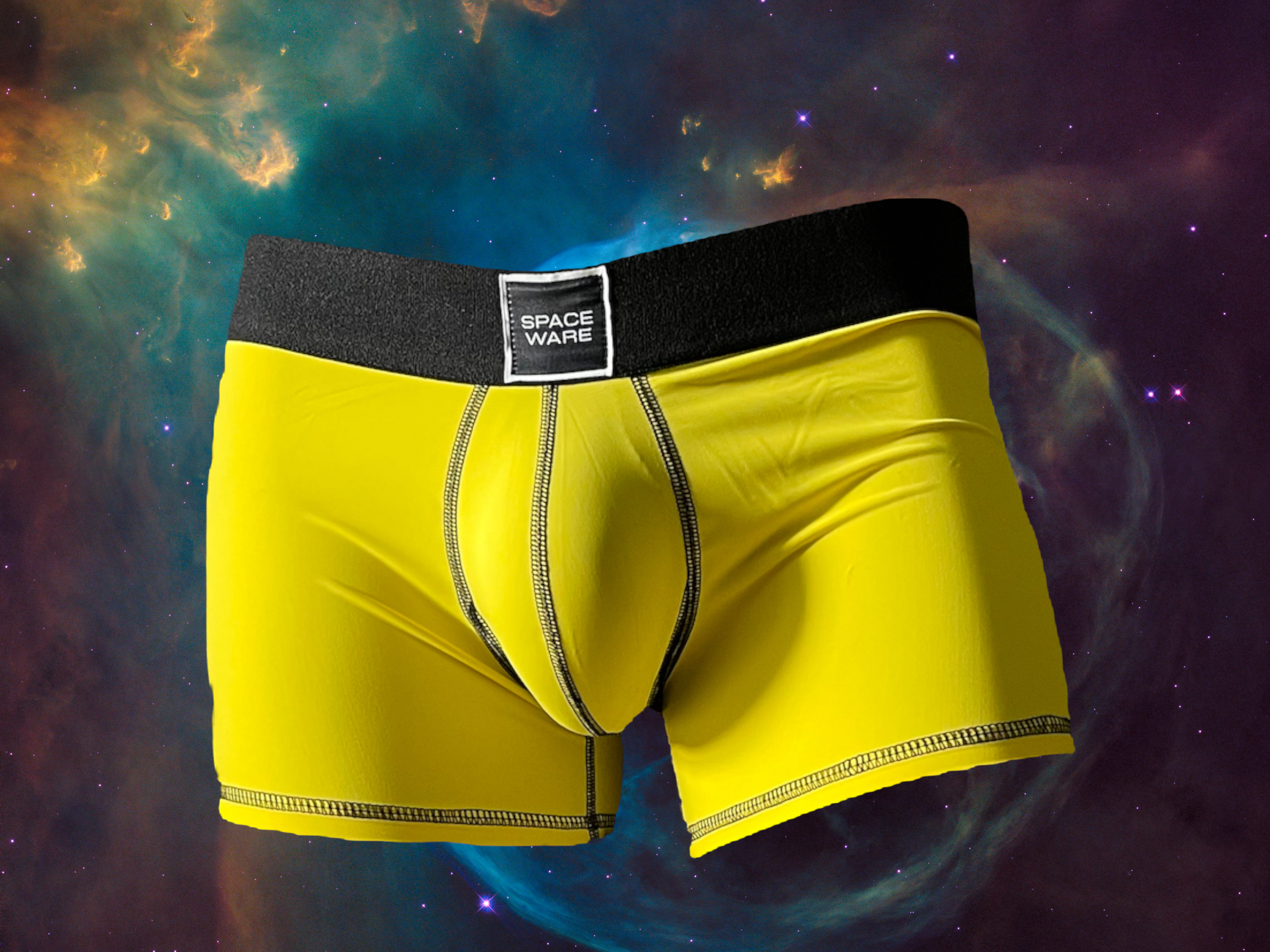 Nova Yellow Space Trunk Underwear